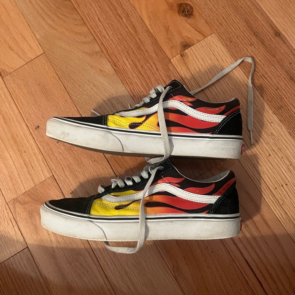 old skool flame vans - Picture 2 of 4